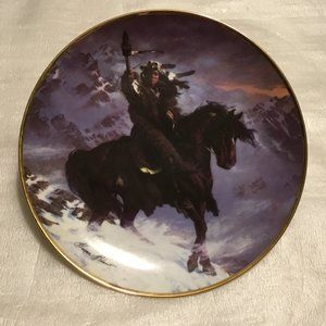 Spirit of the West Wind by Hermon Adams Collector's Plate by the Franklin Mint.